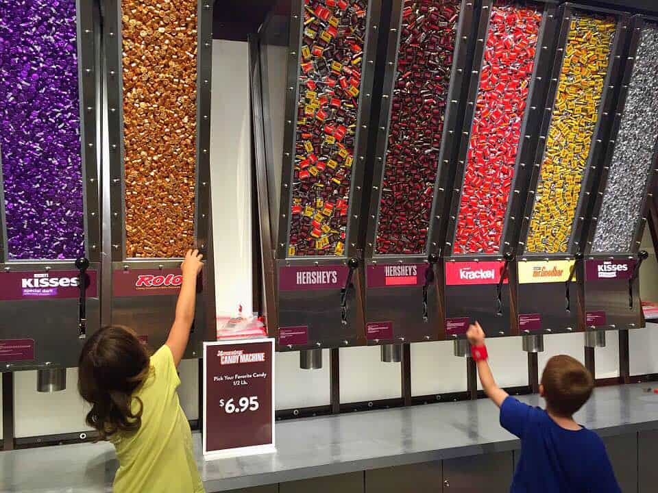 Hershey Chocolate World Inside