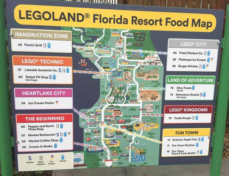 map of legoland in florida park
