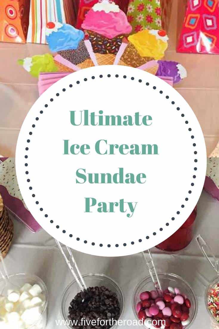 Ice Cream Sundae Party
