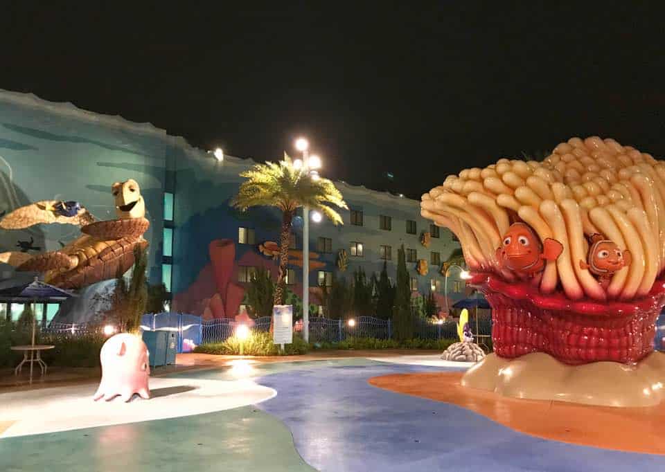 art of animation splash area disney on a budget resort