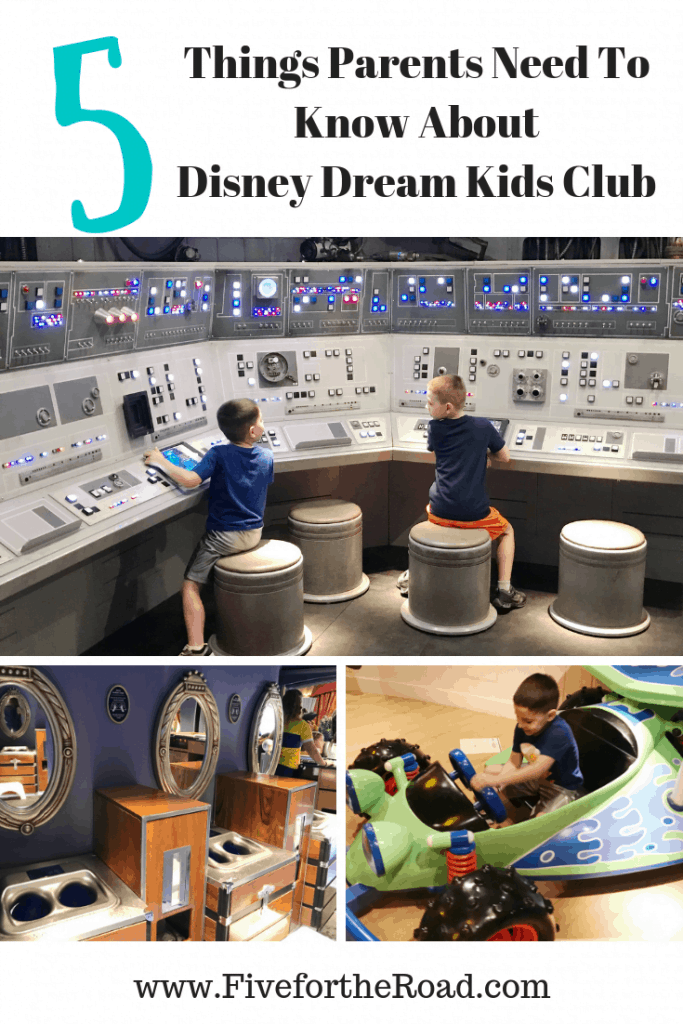 kids club on disney dream cruise