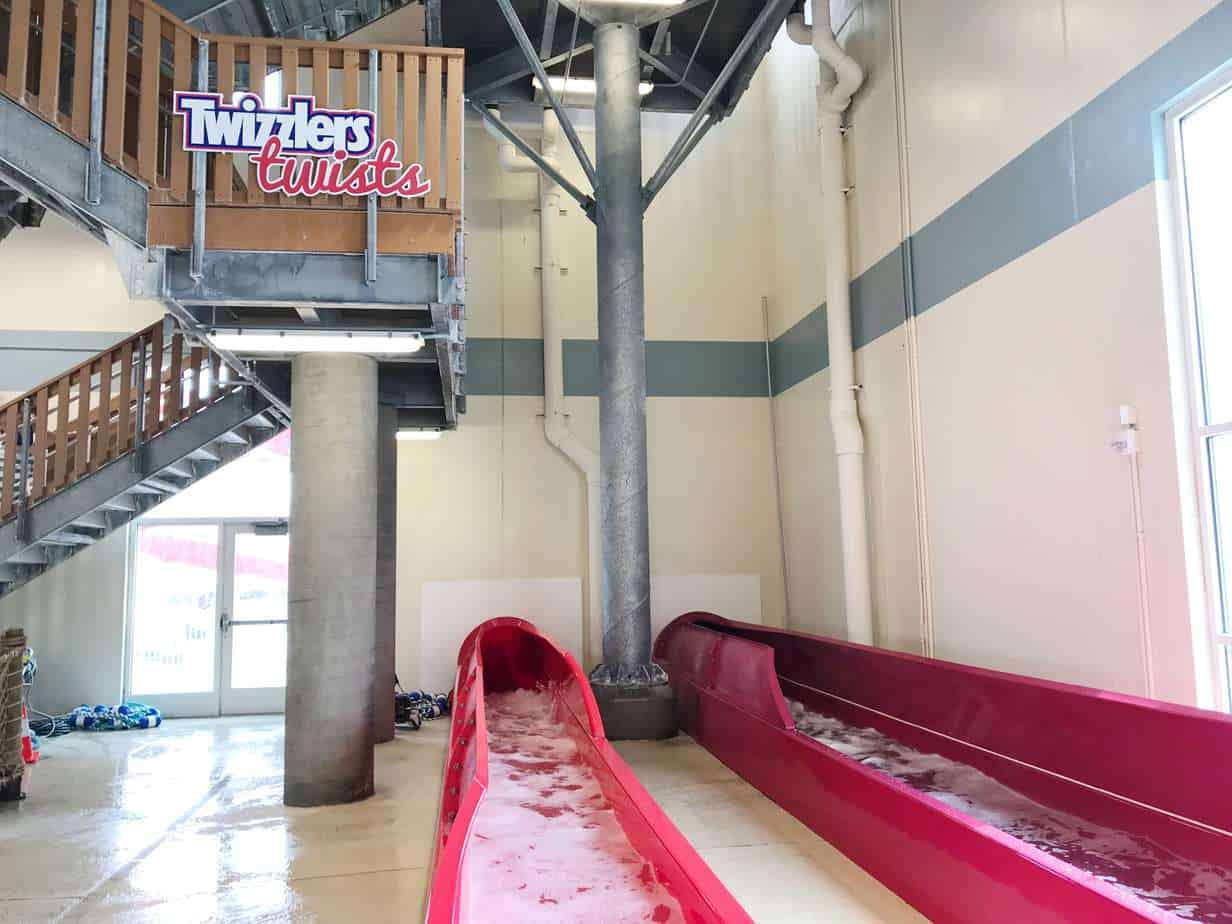 water slide at hershey lodge