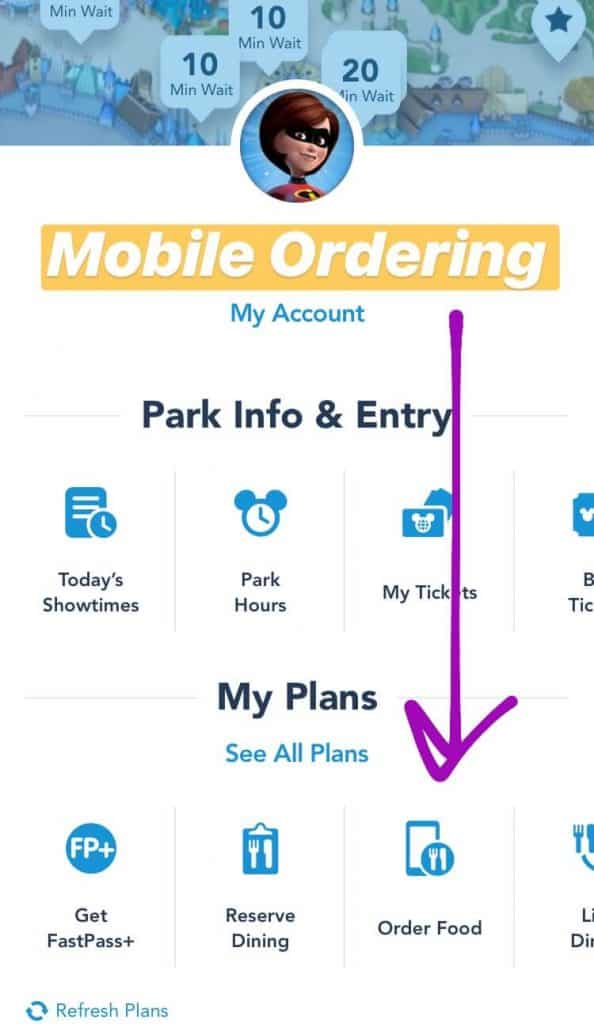 How to Use Disney Mobile Ordering on Your Disney World Vacation