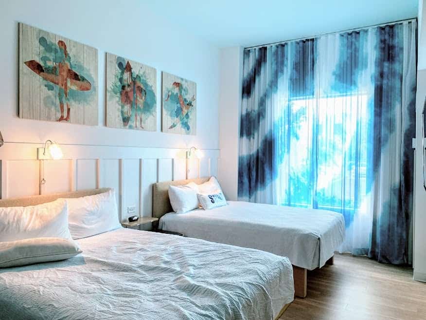 Bedroom at Surfside Inn and Suites